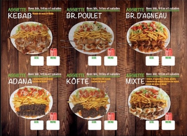 Futur Food — carte page 1
