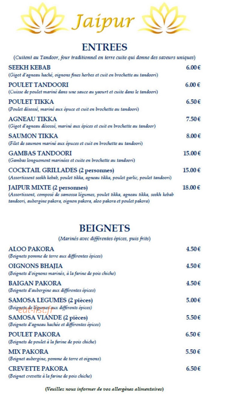 Jaipur — carte page 1