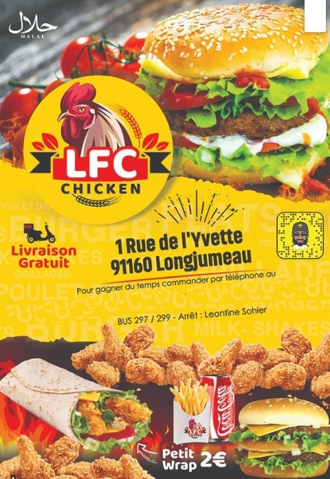 Lfc chicken — carte page 1