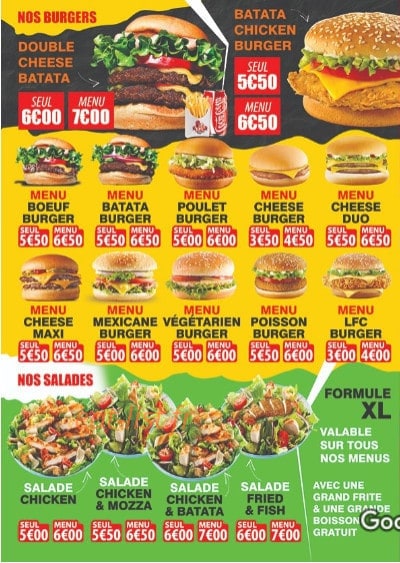 Lfc chicken — carte page 2