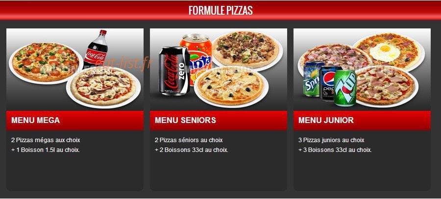 MilLim Food — carte page 1