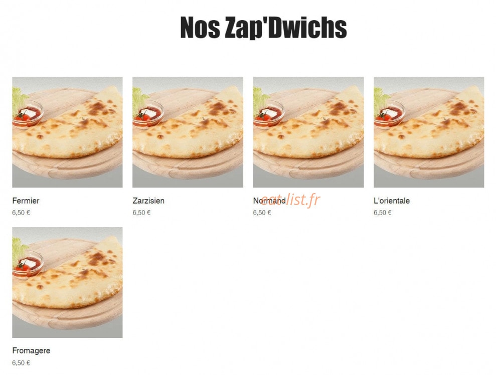 Pizza Maestro — carte page 5