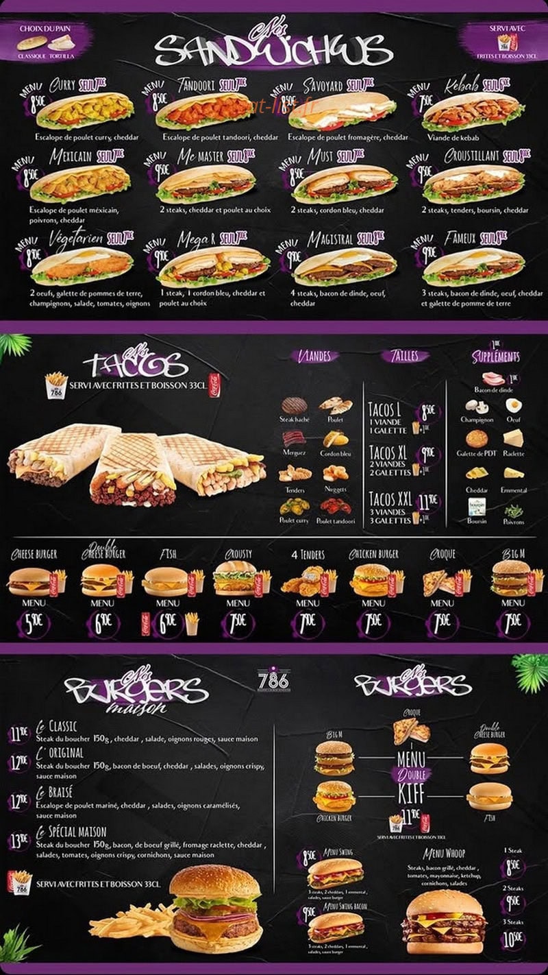 786 — carte page 1