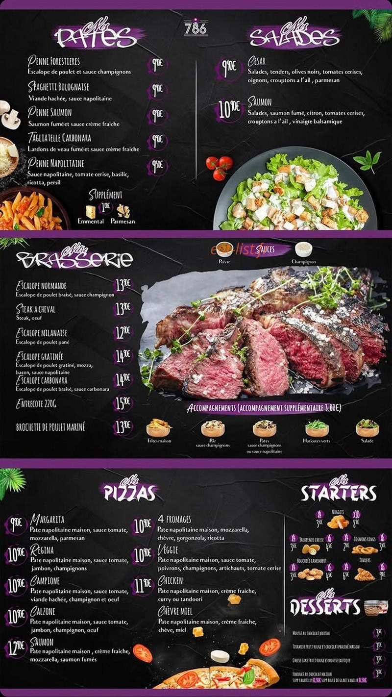 786 — carte page 2