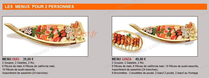 Ginza — carte page 7