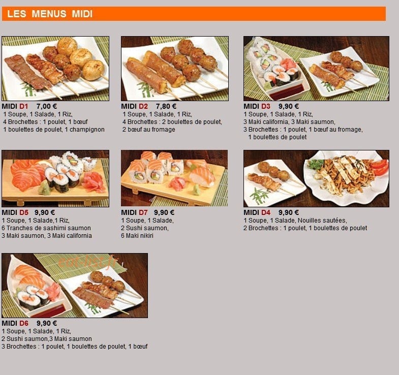 Ginza — carte page 5