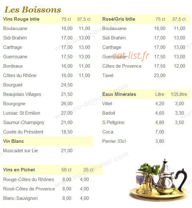 Le djerba — carte page 6