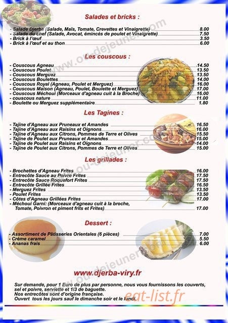 Le djerba — carte page 16