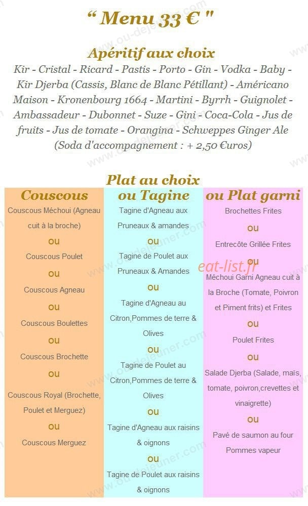 Le djerba — carte page 12