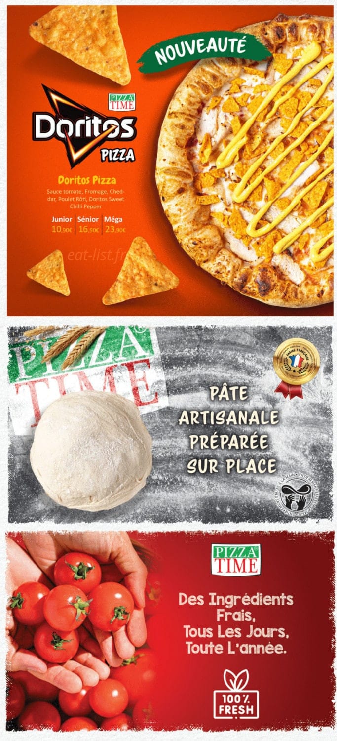 Pizza Time — carte page 4