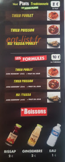 Régal Africa Express — carte page 2