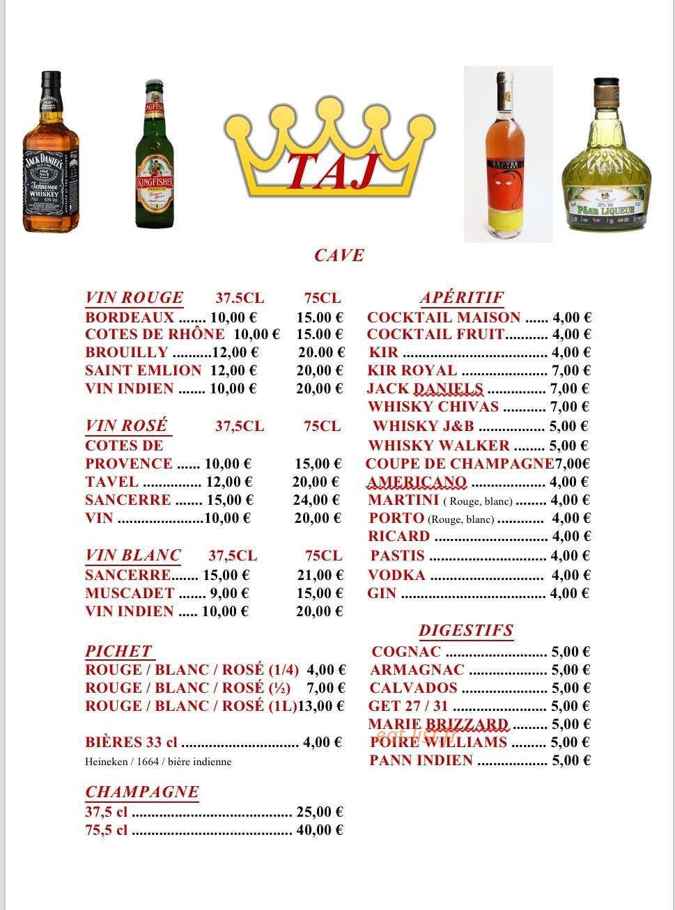 TAJ — carte page 7