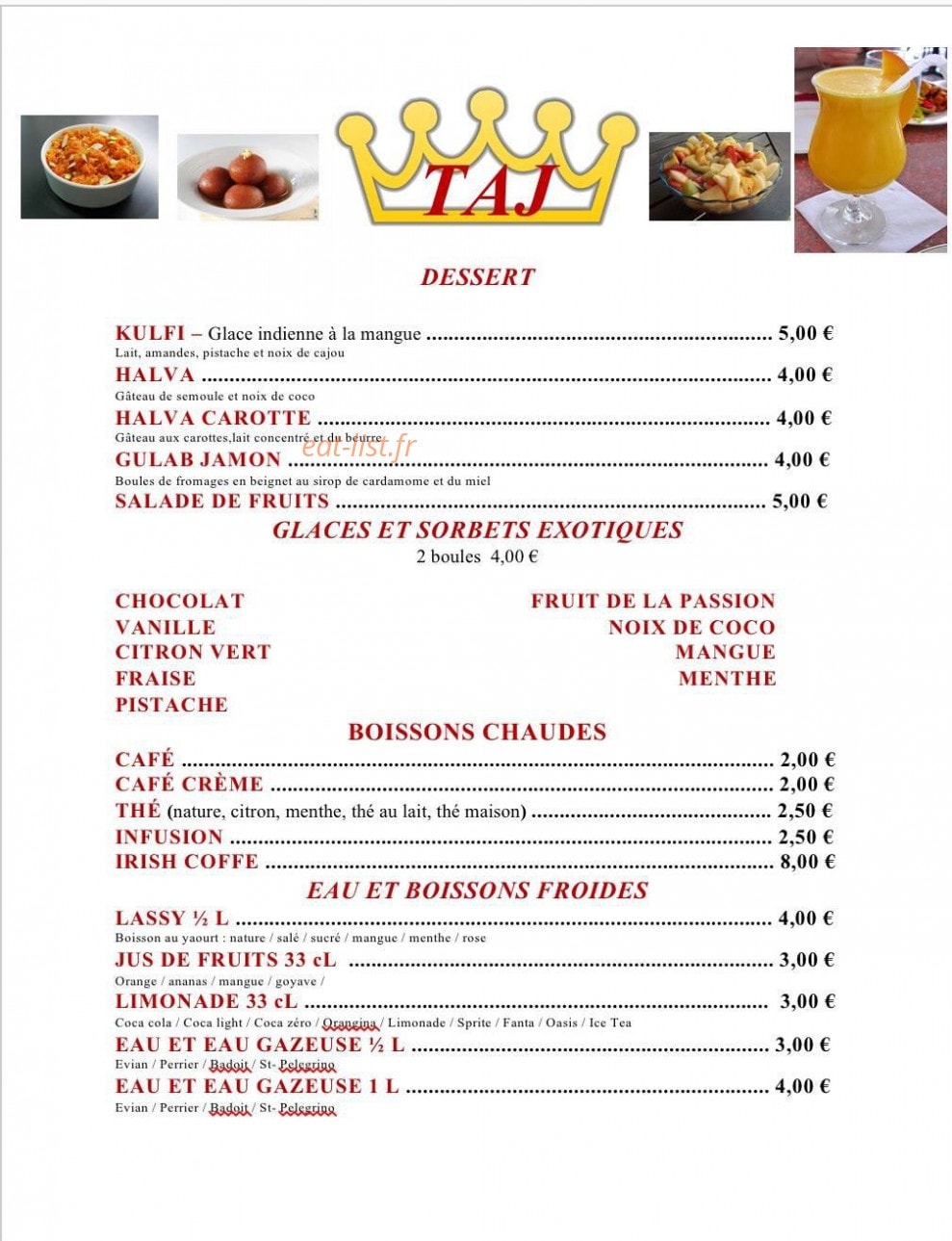 TAJ — carte page 6