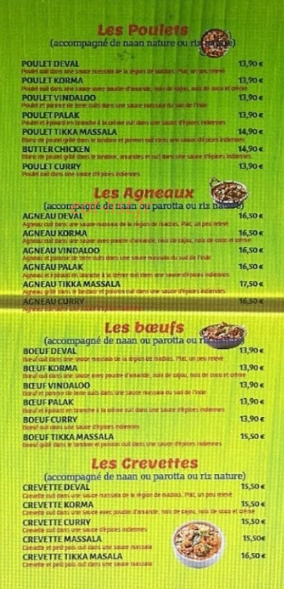 Vanakkam — carte page 2