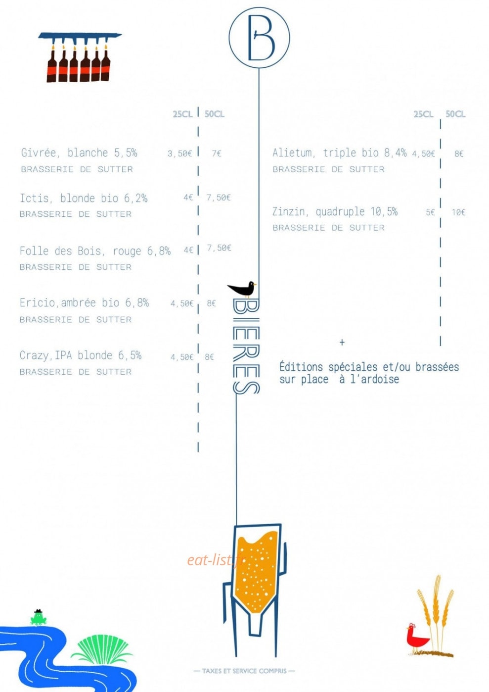 Brass & Co — carte page 4