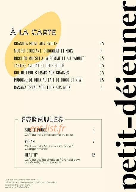 Kfé by Health Inside — carte page 3