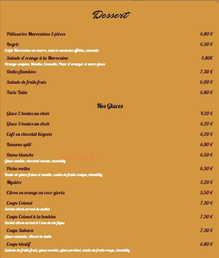 Sheherazade — carte page 8