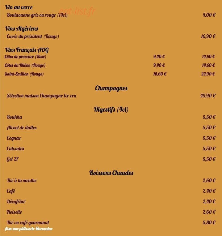 Sheherazade — carte page 6