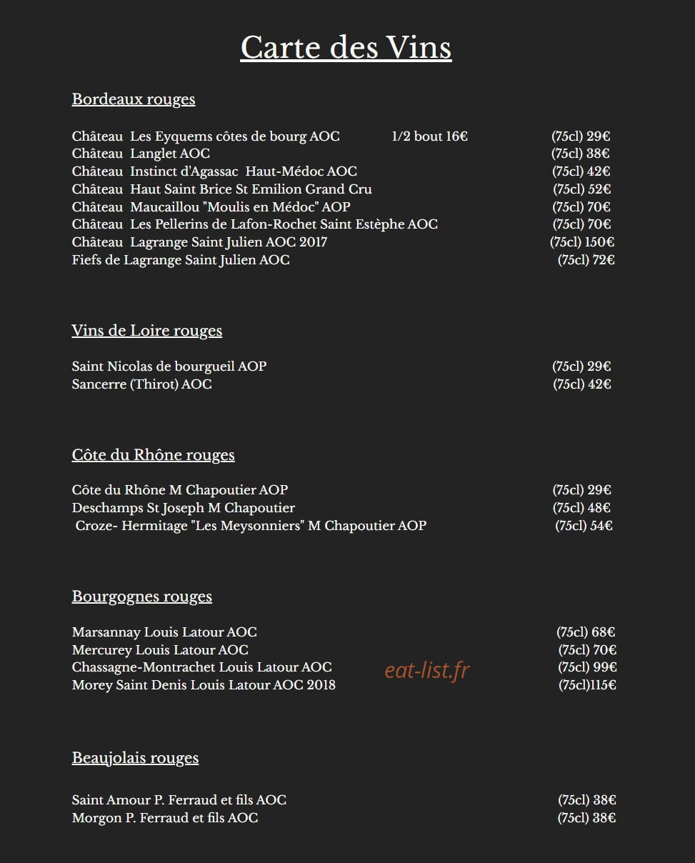 La Petite Forge — carte page 6