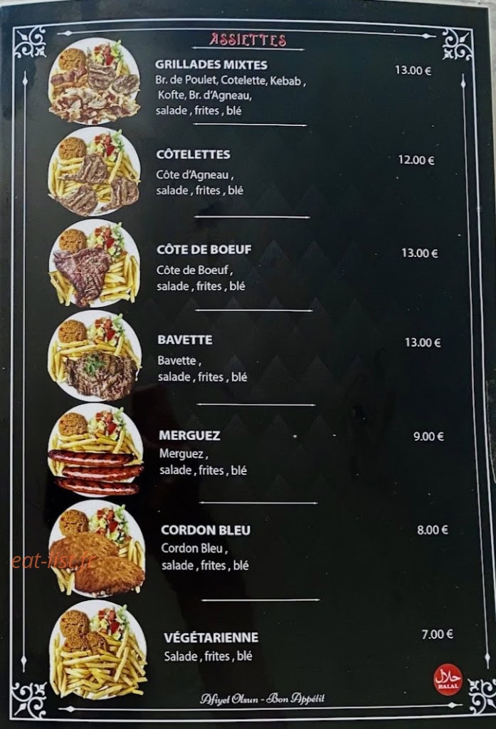 Café Mozart — carte page 2