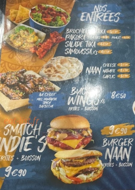 Indie's — carte page 2