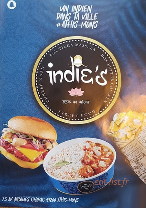 Indie's — carte page 1