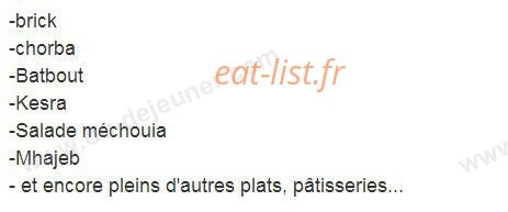 Maghreb home kitchen — carte page 1