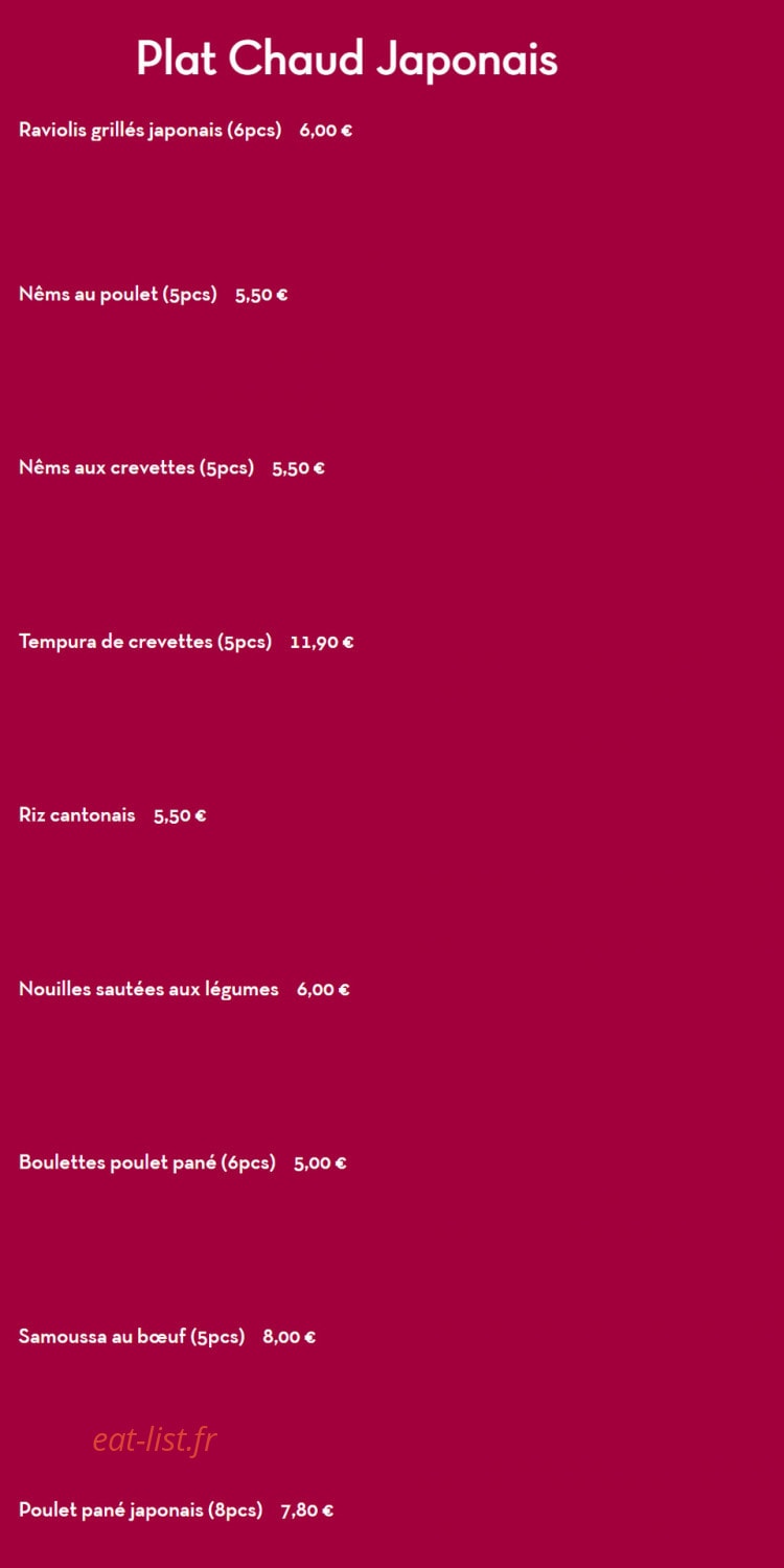 Sakura — carte page 2