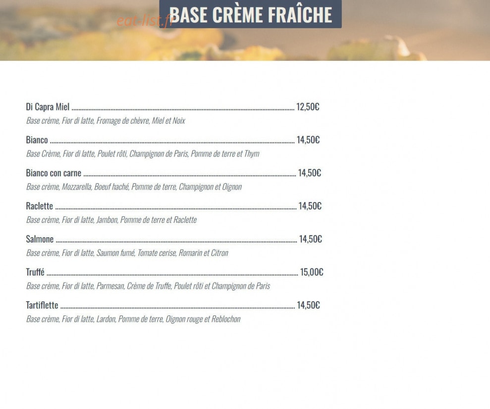 Aroma — carte page 2