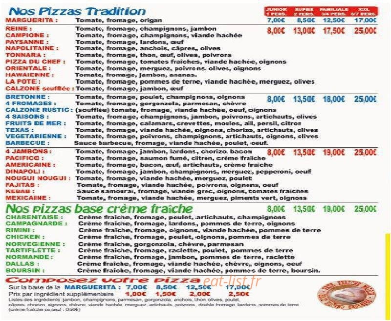 Di Napoli Pizza — carte page 2