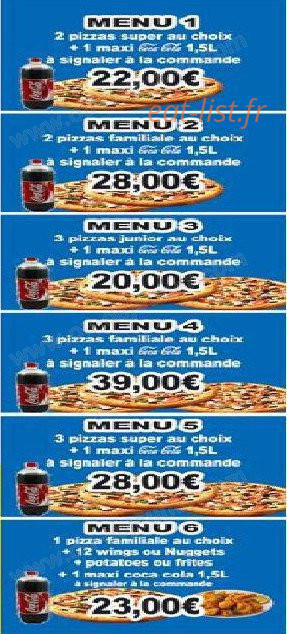 Di Napoli Pizza — carte page 4