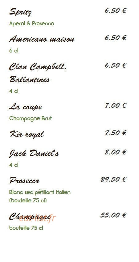 L 'Andréa — carte page 12