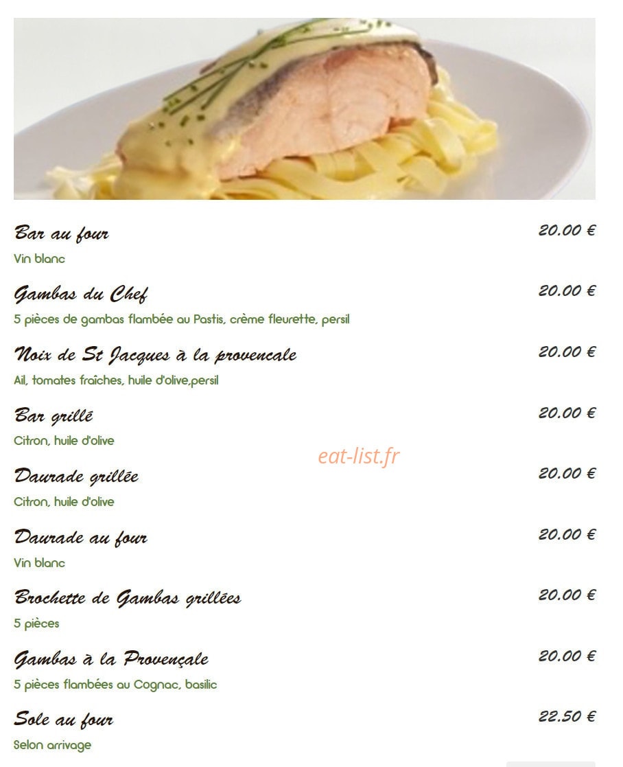 L 'Andréa — carte page 2