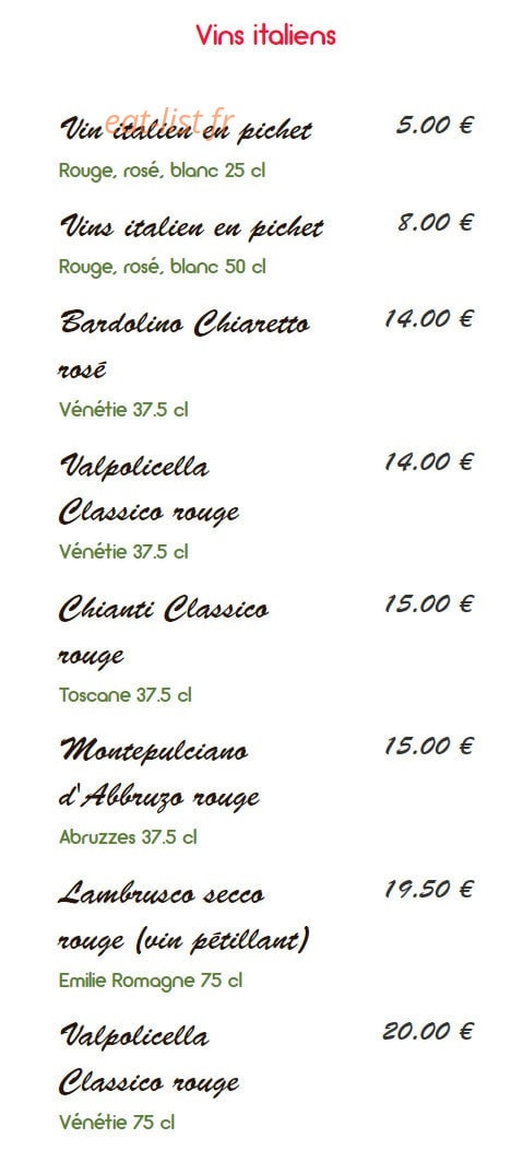 L 'Andréa — carte page 16