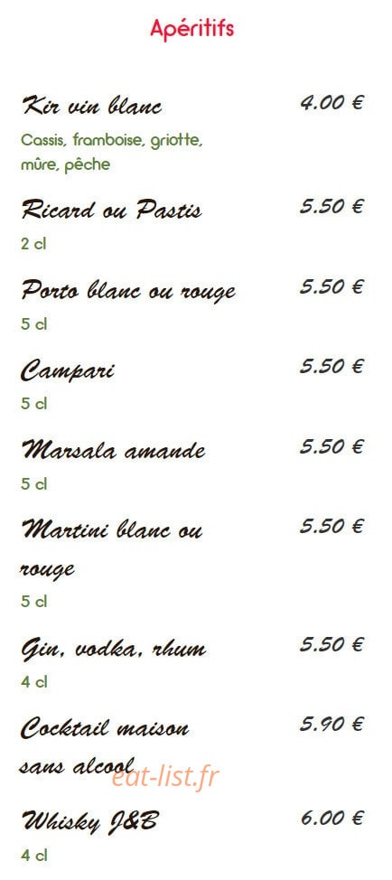 L 'Andréa — carte page 11