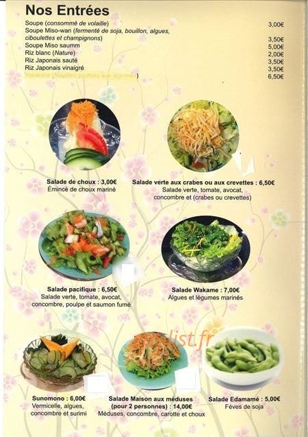 Le Fujiyama Ozawa — carte page 1