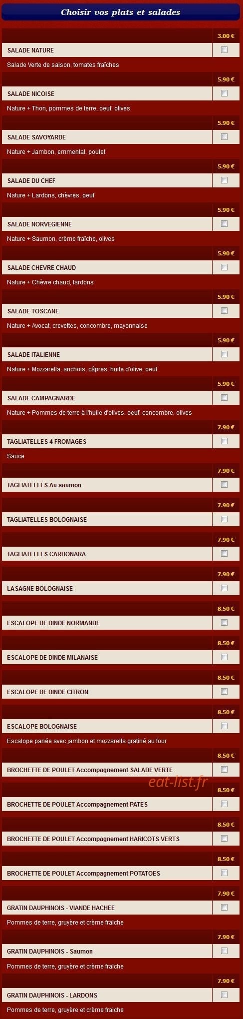 Pizza Al Maestro — carte page 6
