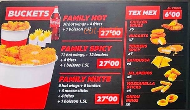 33 Burger Street — carte page 1