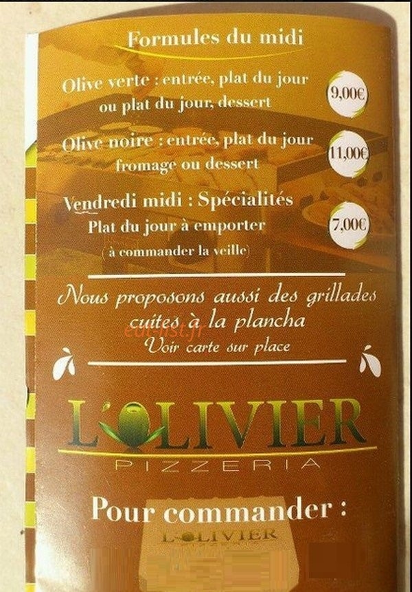 Al Maestro Pizza — carte page 4