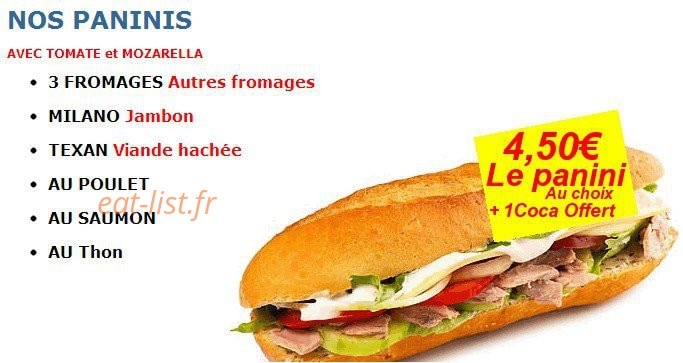 Andiamo pizza — carte page 8