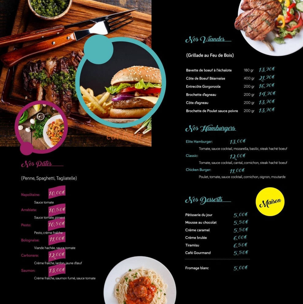 Elite'zza — carte page 4