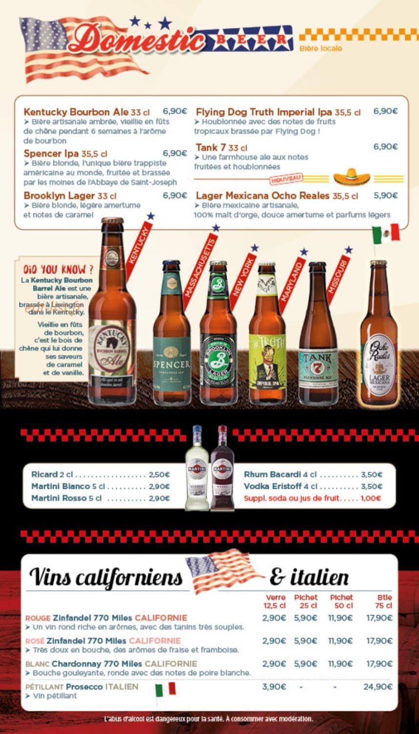 Holly's Diner — carte page 6