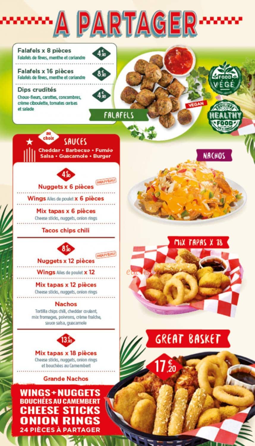 Holly's Diner — carte page 7