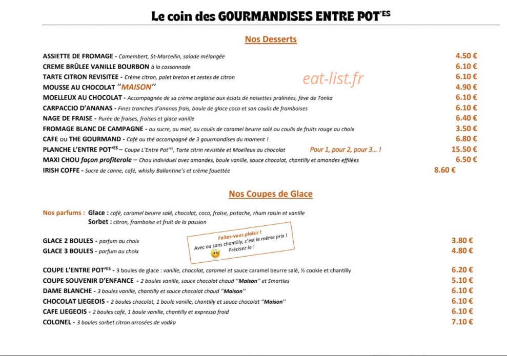 L'entre Pot'es — carte page 7