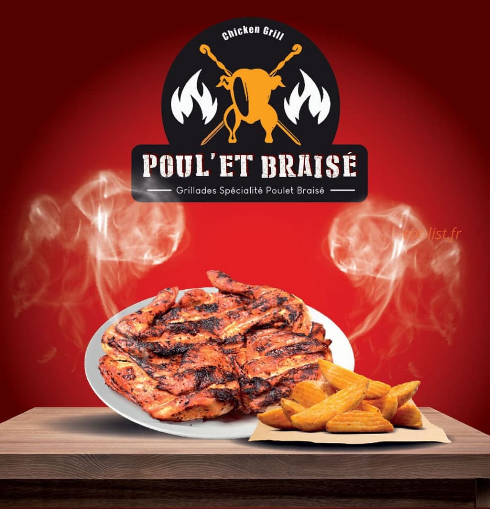Poul'et Braisé — carte page 1