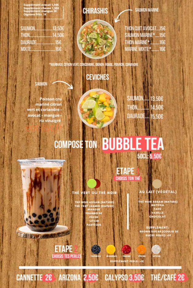 SanSushi — carte page 5