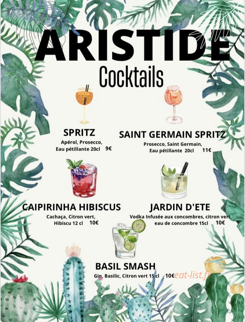 Aristide — carte page 5