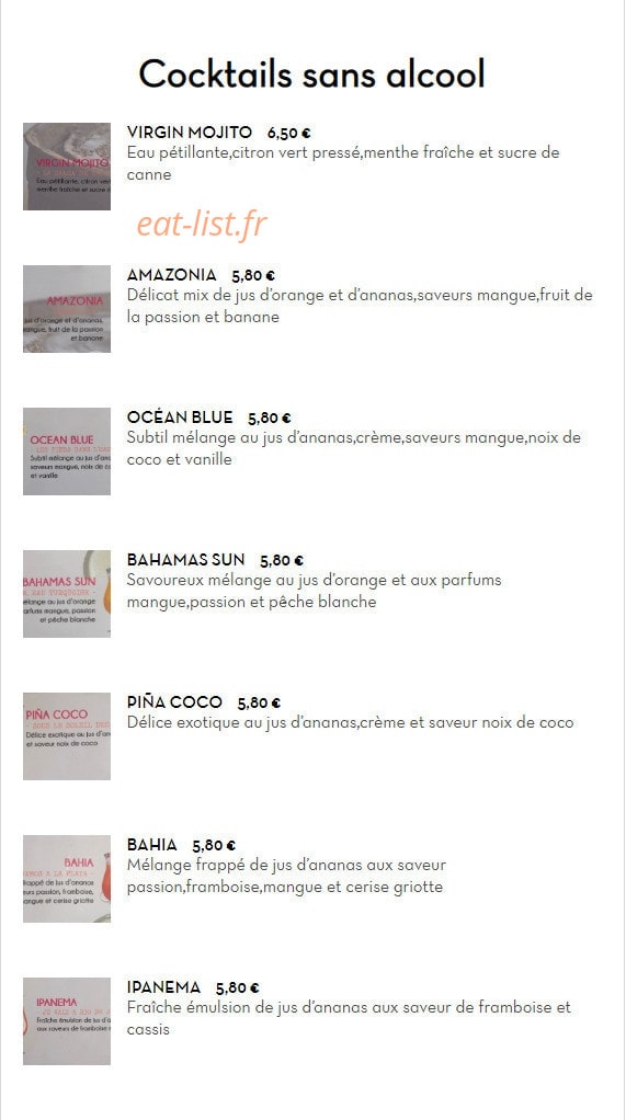 Hoki Fa Sushi — carte page 6