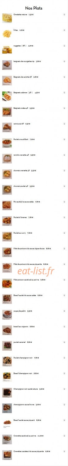 Hoki Fa Sushi — carte page 22