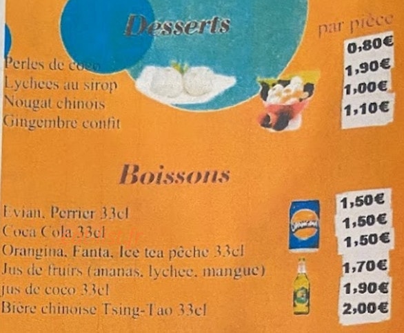 Le Palais Gourmand — carte page 5